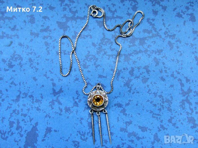 сребърен медальон - 3, снимка 2 - Колиета, медальони, синджири - 28001482