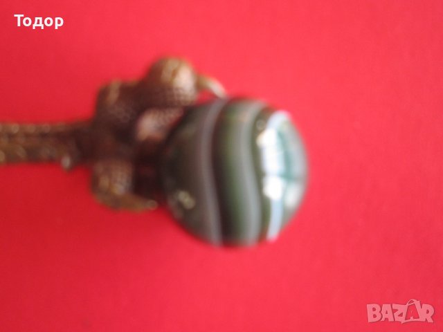 Бронзова пластика фигура орлови нокти , снимка 4 - Статуетки - 38440039