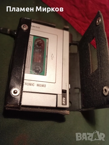 Репортерски касетофон SANYO, снимка 3 - Радиокасетофони, транзистори - 52852241