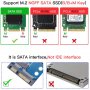 Адаптер за M.2 (M2) SSD към 2.5" SATA 3.0 конектор + Гаранция, снимка 4
