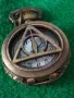 Мини джобен часовник красива орнаментика перфектно състояние 44911, снимка 15
