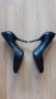 Дамски елегантни черни обувки с тънак ток VIA UNO, снимка 3