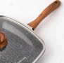 Тиган грил с капак Goldmann 24x7см./28x4.5см.– керамично покритие, лят алуминий, индукция, снимка 4