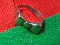 СТАР РЕТРО ВИНТИДЖ СРЕБЪРЕН ПРЪСТЕН ВИСОКА ПРОБА СРЕБРО РЪЧНА ИЗРАБОТКА СТИЛЕН КРАСИВ 28723, снимка 3