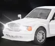 Метални колички: Mercedes-Benz 190E AMG W201, снимка 9