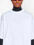 BALENCIAGA White Garde-Robe Care Label Logo Oversized Мъжка / Дамска Тениска size XS (М) и M (L), снимка 6