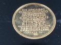 Златна монета Martin Luther 21,6 K, снимка 3