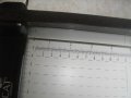 Немска Нова Гилотина/Резачка За Хартия-32см/А4-8л-Алуминиева-M+R Trim Cat Paper Trimmer-Made Germany, снимка 8