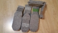 Домашни вълнени чорапи, шапки и терлици ръчна изработка, снимка 5