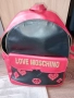 LOVE MOSCHINO Дамска черна раница, снимка 4