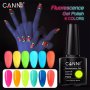 Canni гел лак Fluorescence Gel, снимка 1 - Продукти за маникюр - 37255420