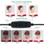 2642 LED ринг лампа с трипод, снимка 5