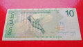 Банкнота 10 гулдена Нидерландски Антили , снимка 2