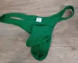 Мъжки Прашки G-String Solid Color  Green 💚 , снимка 1