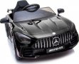Акумулаторен КОЛА Mercedes GT R ,12V с меки гуми, снимка 1 - Детски велосипеди, триколки и коли - 33381705