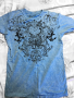 Автентична мъжка тениска Aqua VI Uncharted Waters- Blue Lava Wash M Medium, снимка 2