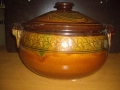 Гювеч (Глинена тенджера с капак) Троянска керамика 6 л, снимка 2