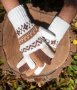 Перуански ръкавици с цели пръсти различни цветове, снимка 1 - Ръкавици - 43126930