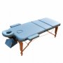 5 Дървена масажна маса Zenet с ФИКСИРАНА Цена 10 лева за доставка Zenet Zet-1047 размер М светлосиня