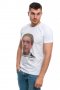 Нова мъжка тениска с дигитален печат на Революционера Васил Левски, България, снимка 6