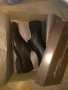 НОВИ Мъжки обувки естествена кожа, черни, 43-44, снимка 1 - Официални обувки - 37581317