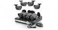 Комплект за видеонаблюдение 8 канален DVR с 8 камери връзка с интернет и 3G,CCTV 