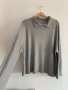 Сива дамска блуза с яка, снимка 5