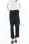 Дамски Ленен Панталон Natty - Черен, снимка 2