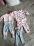 Бебешки дрешки - размер 62-68, 74-80, снимка 1 - Комплекти за бебе - 39207135