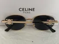 Celine 2024 дамски слънчеви очила елипса кръгли овални  два цвята , снимка 13