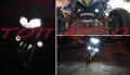 LED Диодни Фарове Халогени С Лупа Devil Eye Мотори АТВ 2бр/к-т + Копче, снимка 4