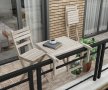 Сгъваема маса за парапети за тераса, балкон, веранда или навес, снимка 7