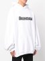 BALENCIAGA White Ripped Caps Logo Oversized Мъжко / Дамско Горнище тип Суичър size XS (M / L), снимка 1