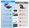 OMOTON калъф с клавиатура за iPad 10-то поколение 10,9 инча 2022 г., 7-цветно осветление, тъчпад, снимка 6