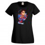 Дамска тениска DC Superman Star Wars Игра,Изненада,Подарък,Геймър,, снимка 2