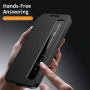 Smart View кожен калъф с прозорец и протектор за Samsung Galaxy S24 FE - четири цвята, снимка 5
