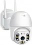 WiFi Ip Камера Външна icsee 5 mp PTZ 4X Дигитален зуум AI проследяване, снимка 3