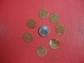 Позлатени ажурни дискове монети , снимка 1 - Нумизматика и бонистика - 43222995