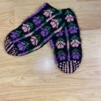  Женски Османски терлици, снимка 5 - Дамски чорапи - 43231133