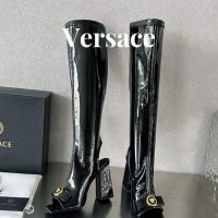 Versace (реплика) 55, снимка 13 - Дамски ботуши - 43675242