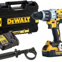 Акумулаторент Безчетков Винтоверт Dewalt DCD996 Батерия Зарядно Куфар, снимка 1 - Винтоверти - 39361617