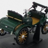 Opel Patent-Motorwagen System Lutzmann 1899 - мащаб 1:43 на IXO/Altaya в PVC дисплей-кейс, снимка 2 - Колекции - 28359768