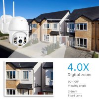 WIFI IP КАМЕРА 2MP 8 LED С НОЩЕН ЗАПИС, 2 АНТЕНИ, снимка 5 - IP камери - 33589187