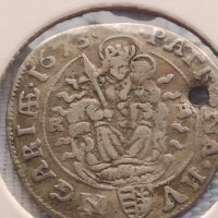 Сребърна монета 6 кройцера 1673г. Леополд първи Кремниц Унгария 13656, снимка 15 - Нумизматика и бонистика - 43000517