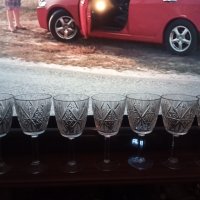Руски Кристални Чаши от 80 години, снимка 11 - Чаши - 35188481