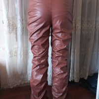 Набран панталон с цип, снимка 2 - Панталони - 43550178