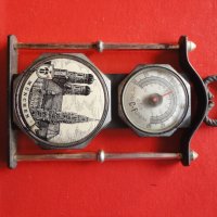 Немски старинен термометър 2, снимка 2 - Антикварни и старинни предмети - 43524351