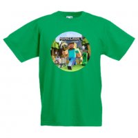 Детска тениска майнкрафт Minecraft 4, снимка 2 - Детски тениски и потници - 32938635