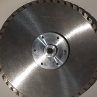 Диамантен диск за рязане на гранит, гранитогрес ф230х22,23х2,8mm, с фланец с резба, сухо рязане, снимка 2 - Други инструменти - 33530327