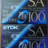 Аудио касети /аудио касета/ TDK SA 100 chromdioxid, снимка 1 - Аудио касети - 37754595